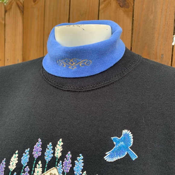 Vintage 80-90s Gopher Sport turtleneck sweatshirt size L. - Picture 5 of 9